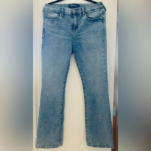 GAP Women's Flare Jeans in Classic Blue
